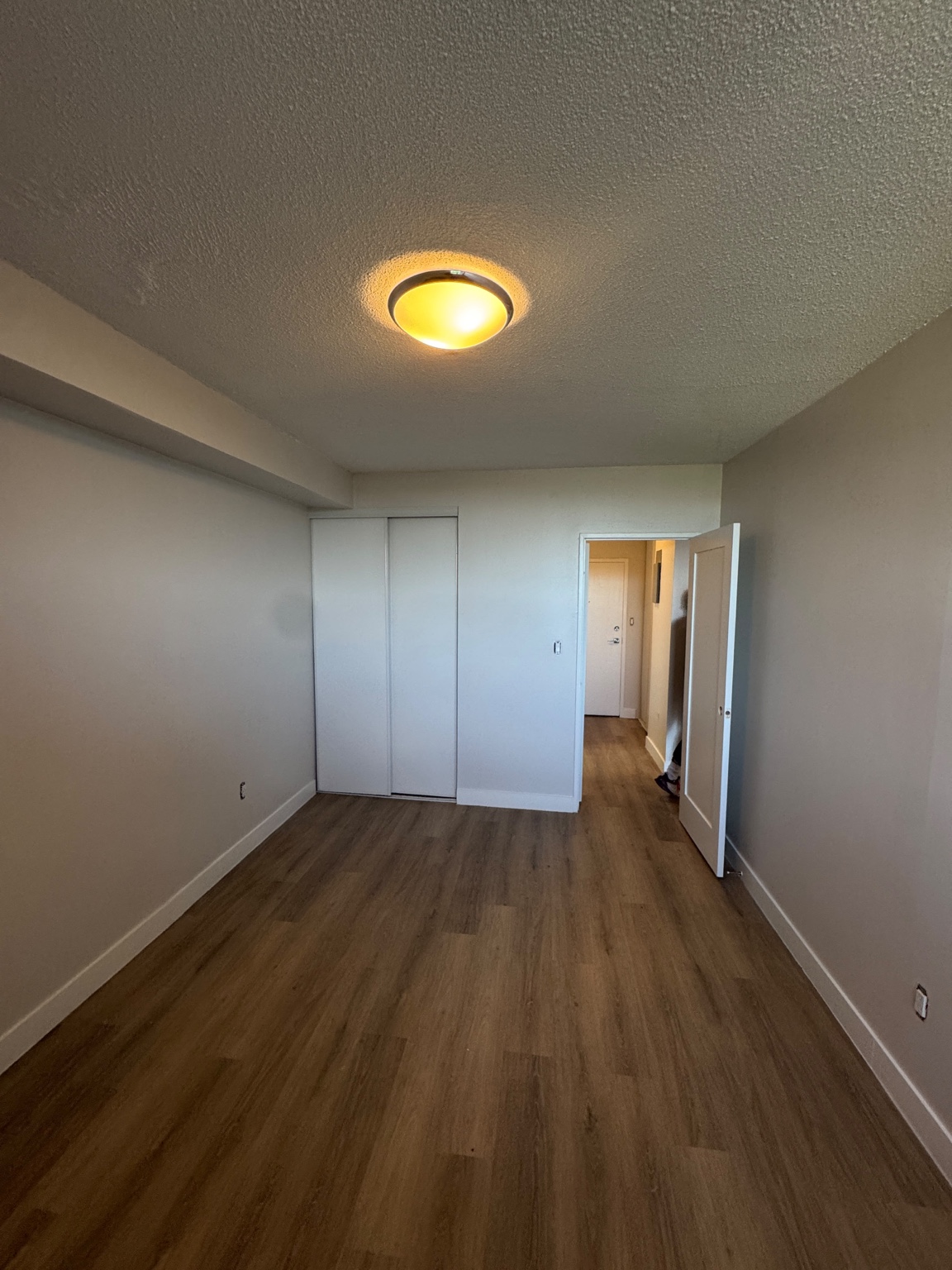 Completed interior living space repaint